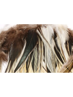 Hareline Hareline Badger Saddle Hackle 5" - 7"