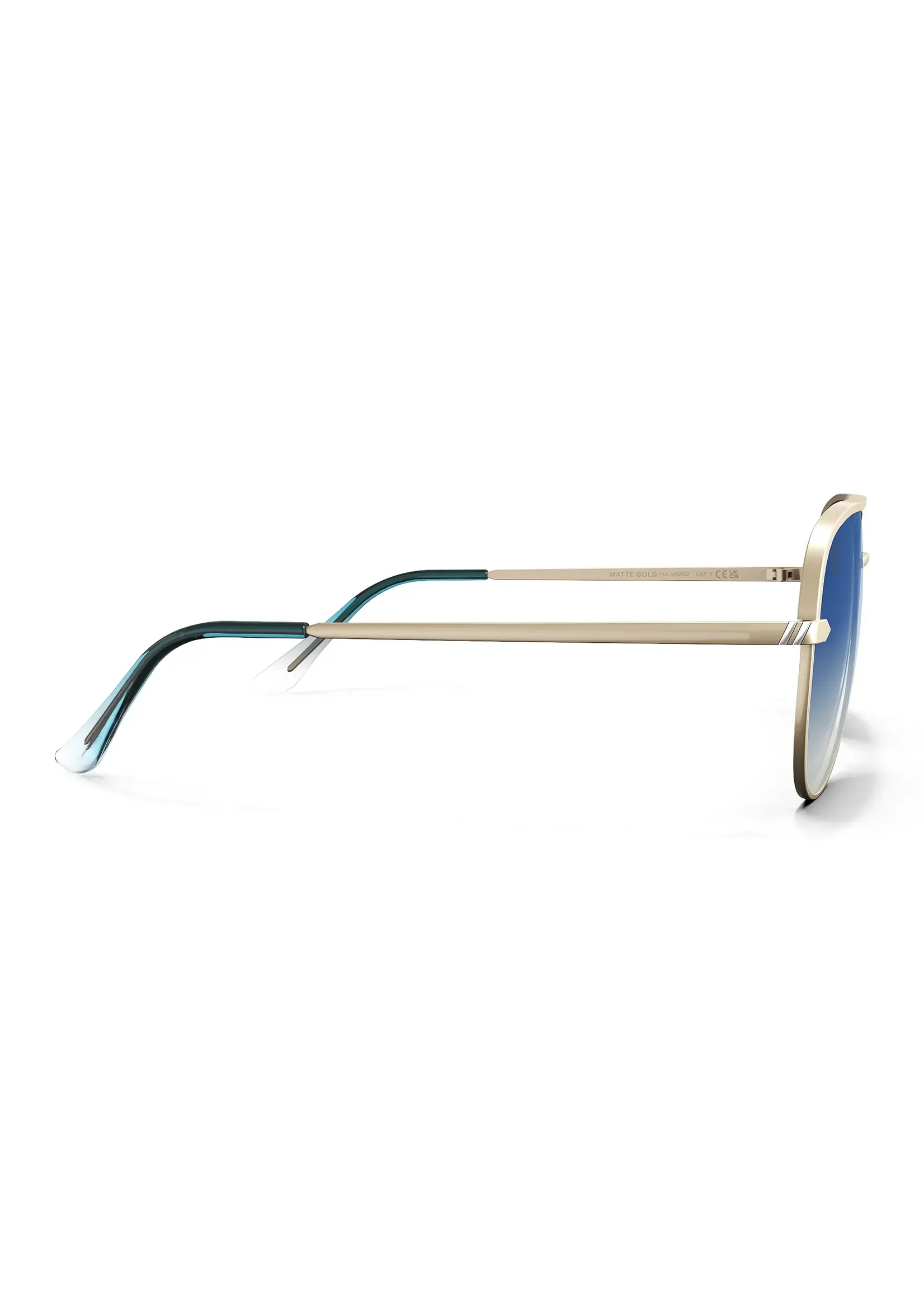 Blenders Eyewear Blenders Shadow Matte Gold Sunglasses