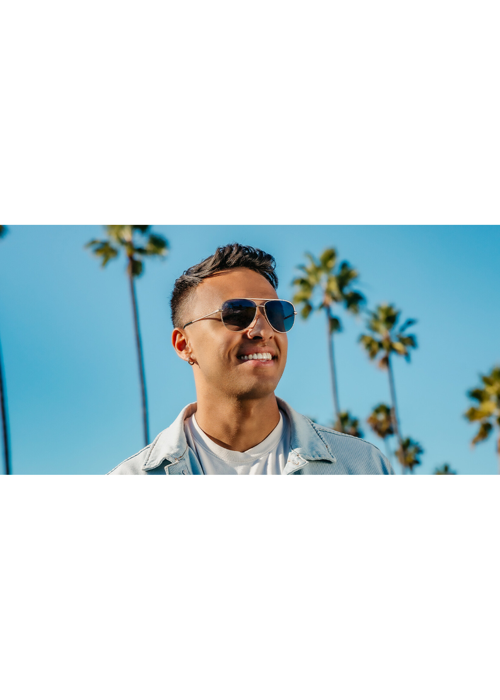 Blenders Eyewear Blenders Shadow Matte Gold Sunglasses