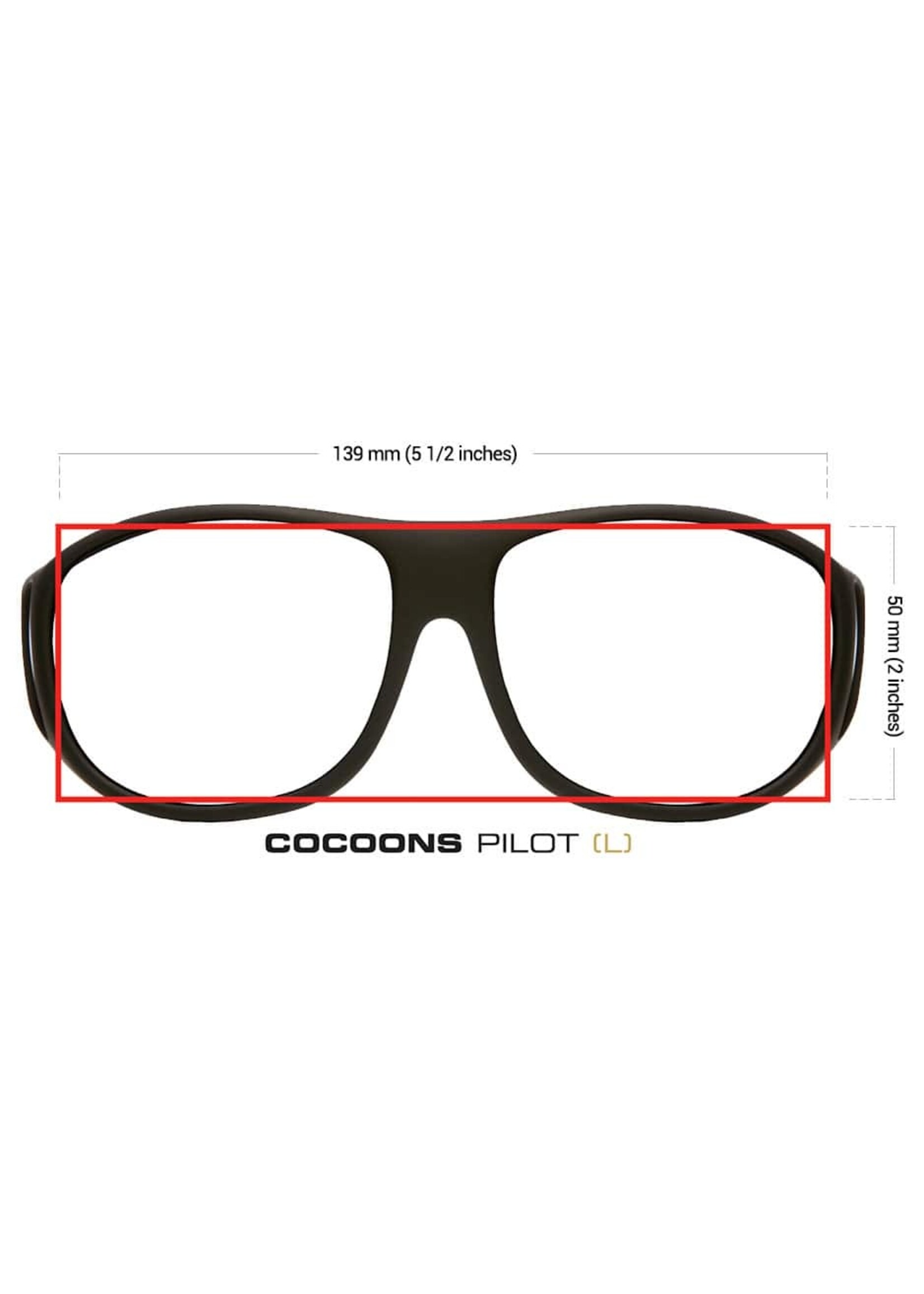 Cocoons Pilot Black/Gray Large