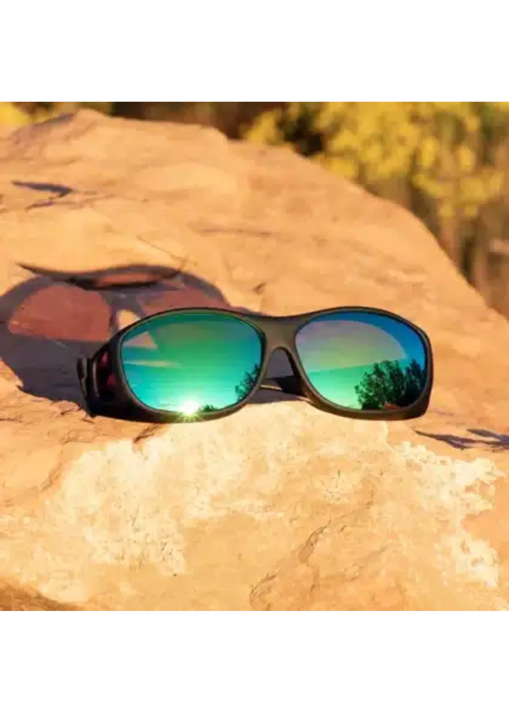 Cocoons Slim Line Black/Green Mirror Medium