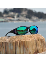 Cocoons Slim Line Black/Green Mirror Medium