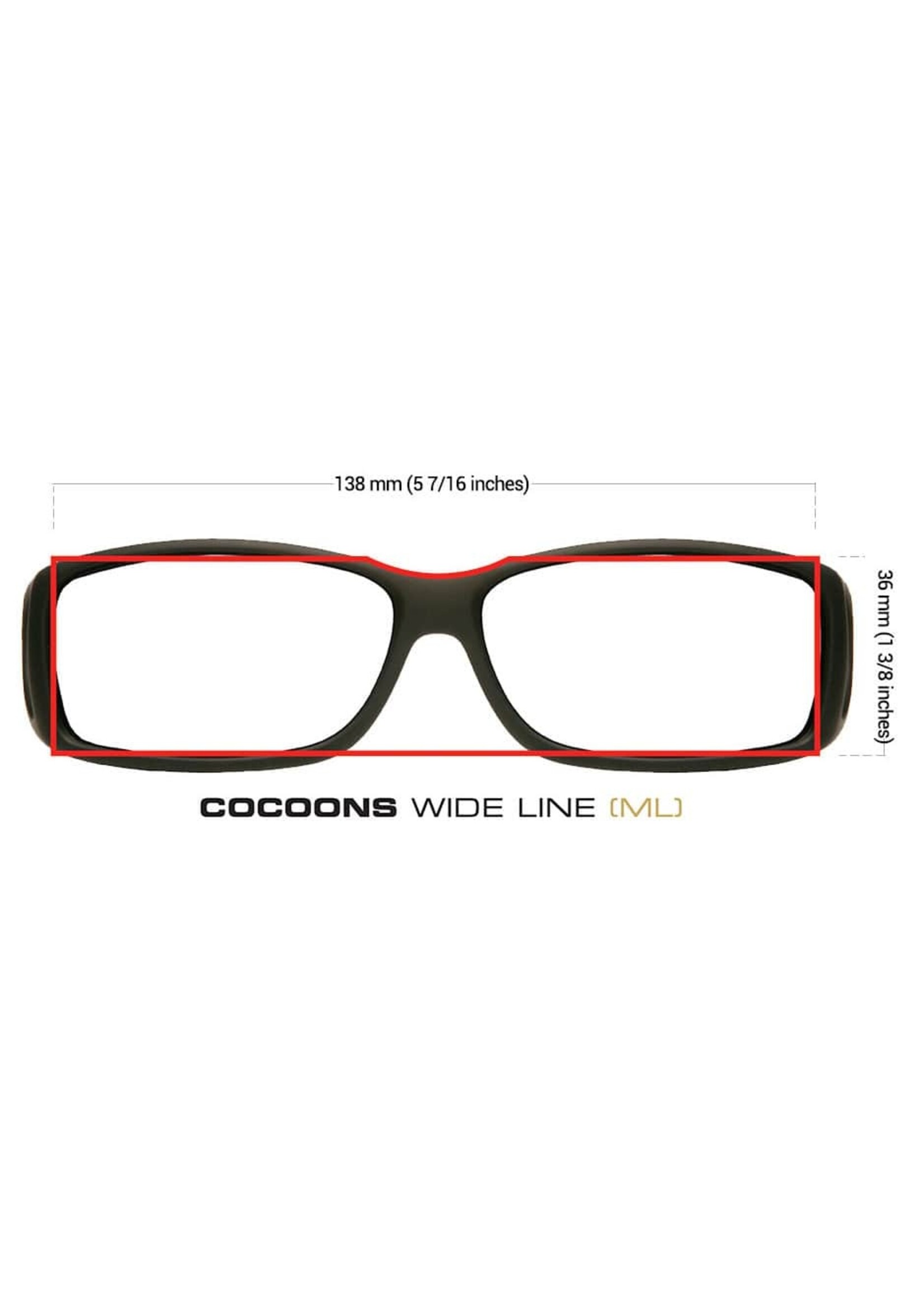 Cocoons Wide Line Black/Green ML