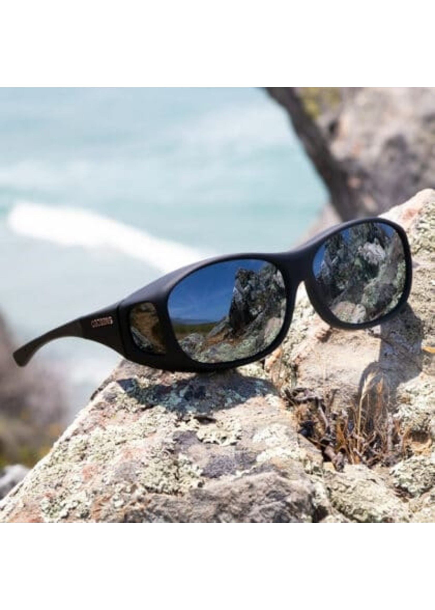 Cocoons Slim Line Polarized Black/Silver Mirror M