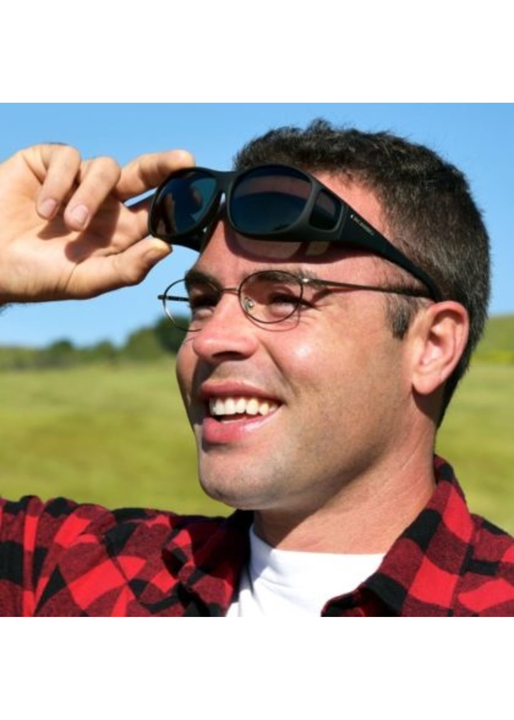 Cocoons Slim Line Polarized Black/Grey Medium Sunglasses