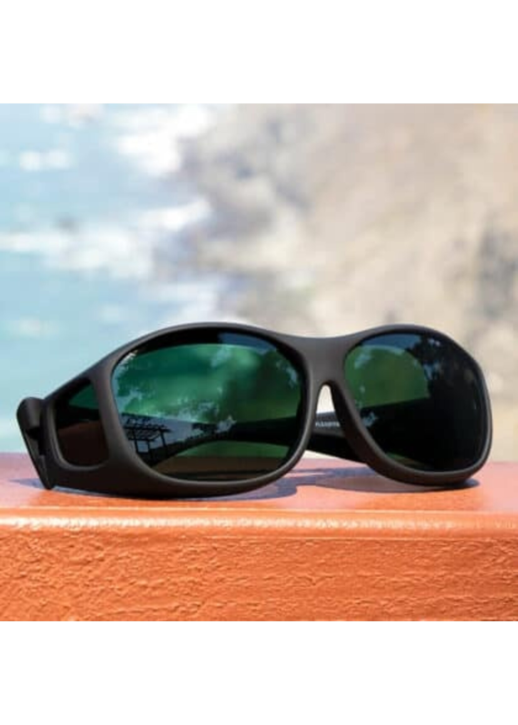 Cocoons Slim Line Polarized Black/Grey Medium Sunglasses