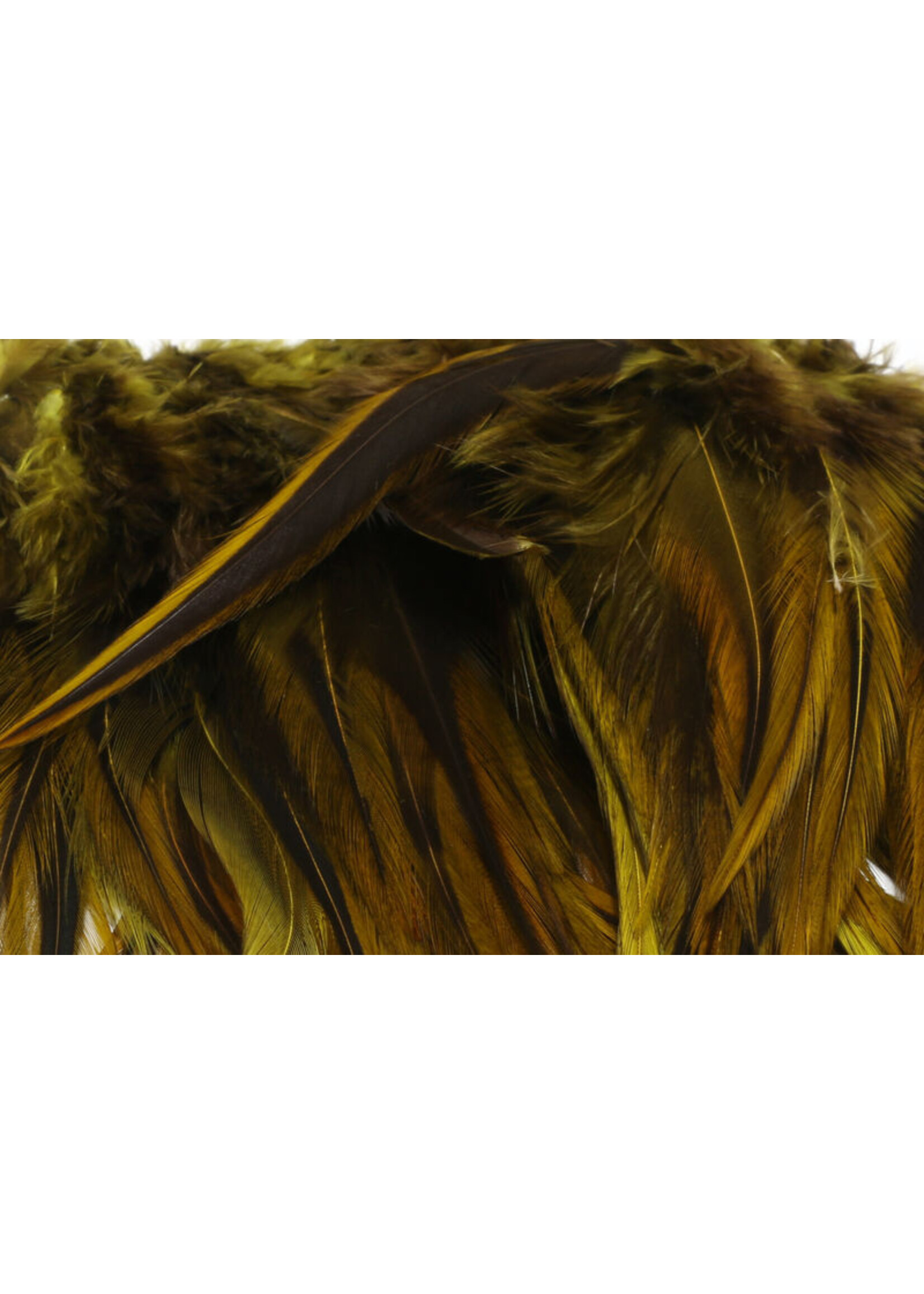 Hareline Hareline Badger Saddle Hackle 5"-7"