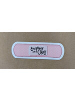 Nice Enough Bandaid 3" Sticker