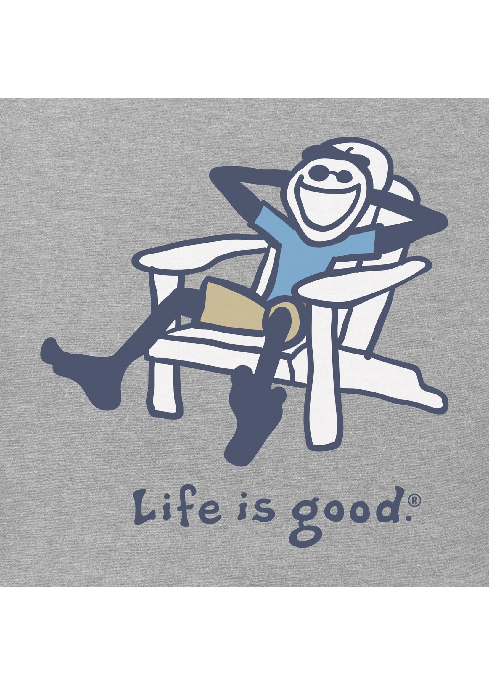 Life is Good Men's Adirondack Jake Short Sleeve Crush