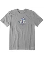 Life is Good Men's Adirondack Jake Short Sleeve Crush