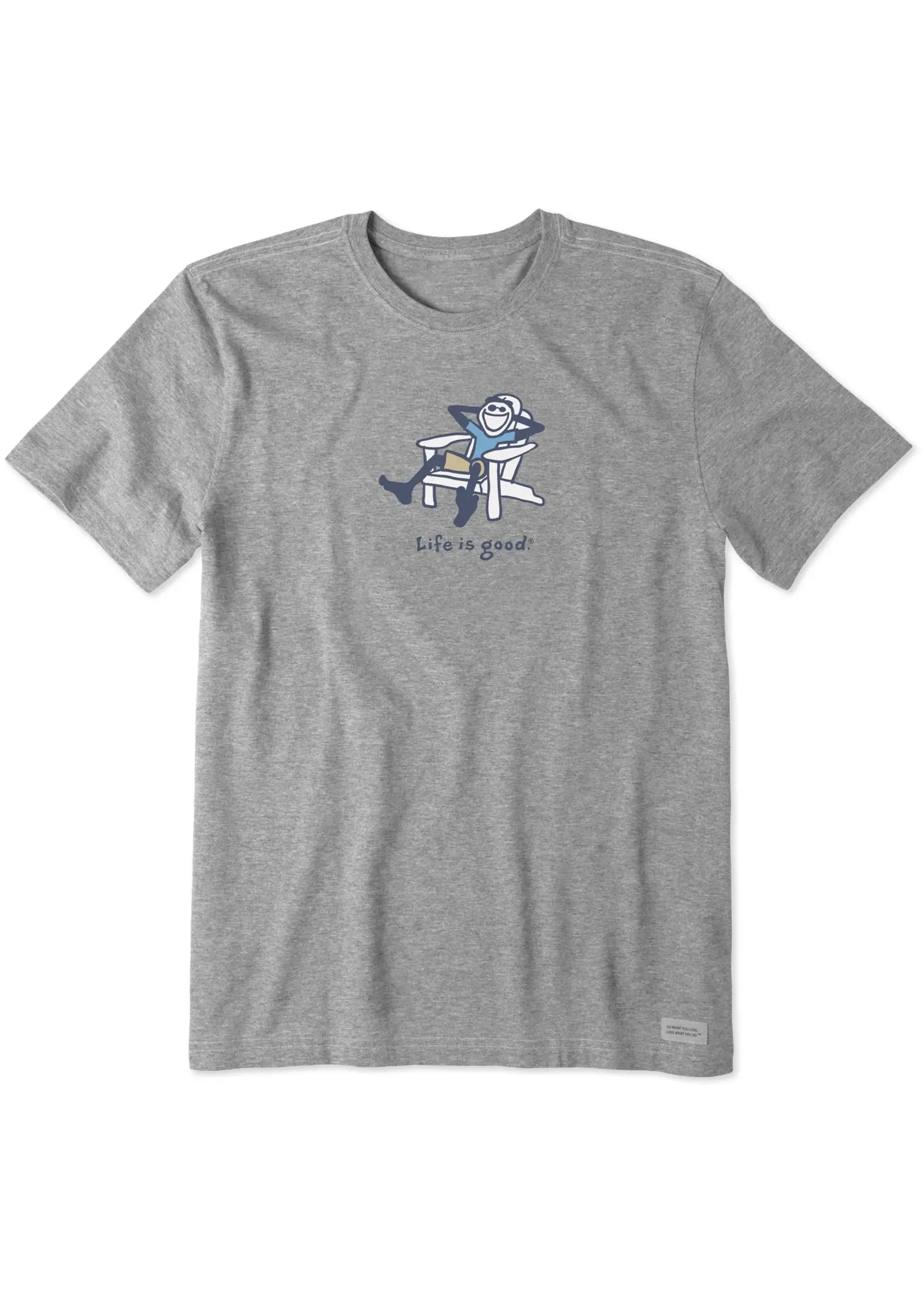 Life is Good Men's Adirondack Jake Short Sleeve Crush