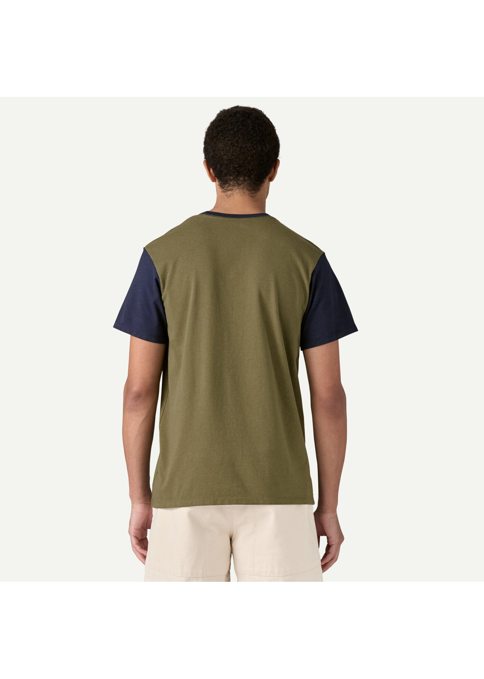 Patagonia Patagonia Men's Shop Sticker Pocket Responsibili-Tee