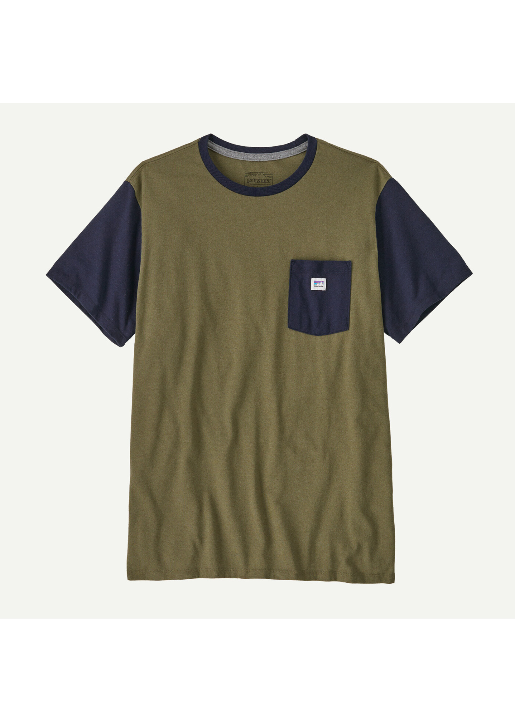 Patagonia Patagonia Men's Shop Sticker Pocket Responsibili-Tee