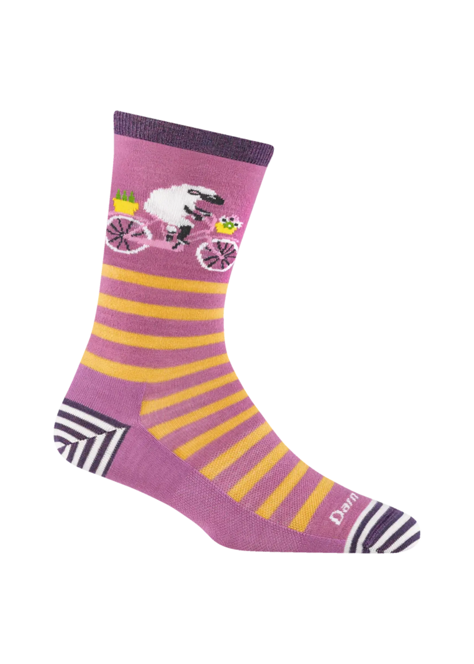 Darn Tough Vermont Darn Tough Women's Animal Haus Crew Lightweight Lifestyle Socks