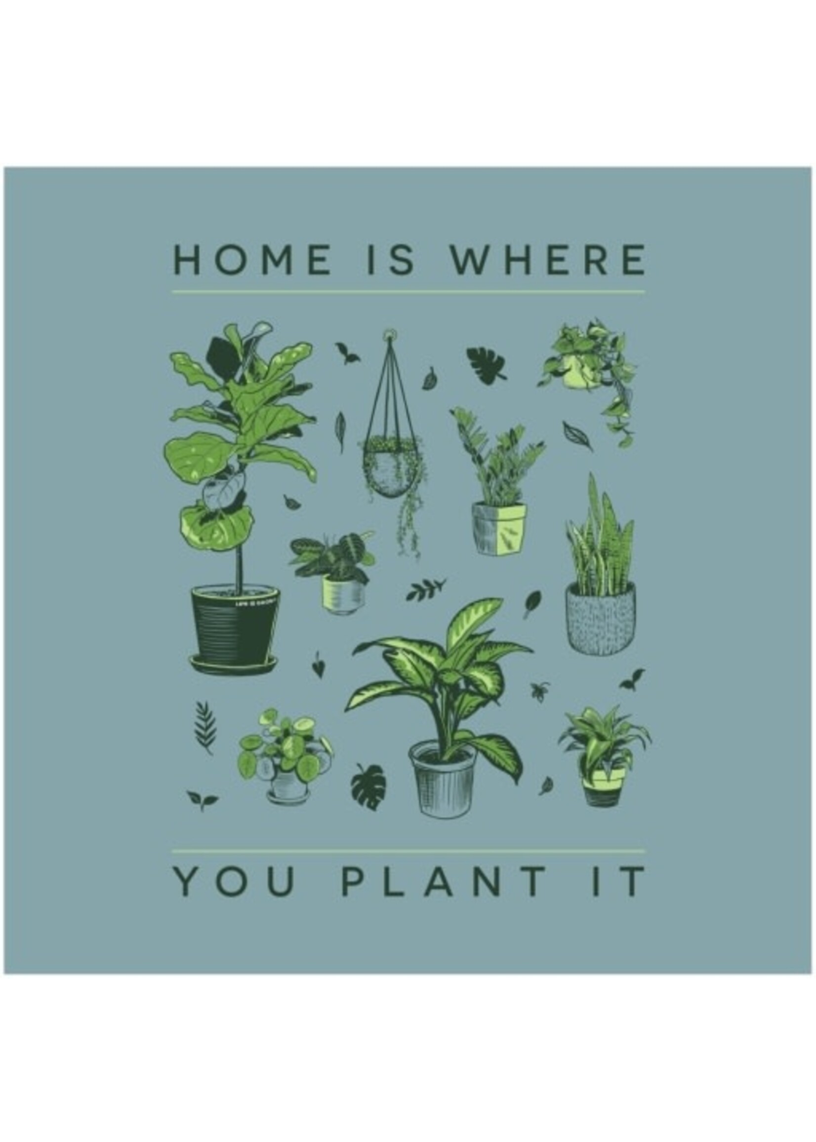 Life Is Good W's Home Is Where You Plant It Crusher Tee