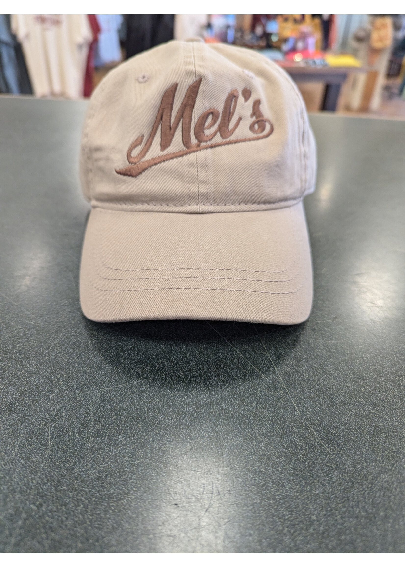Mel's! Mels Trading Post Script Hat