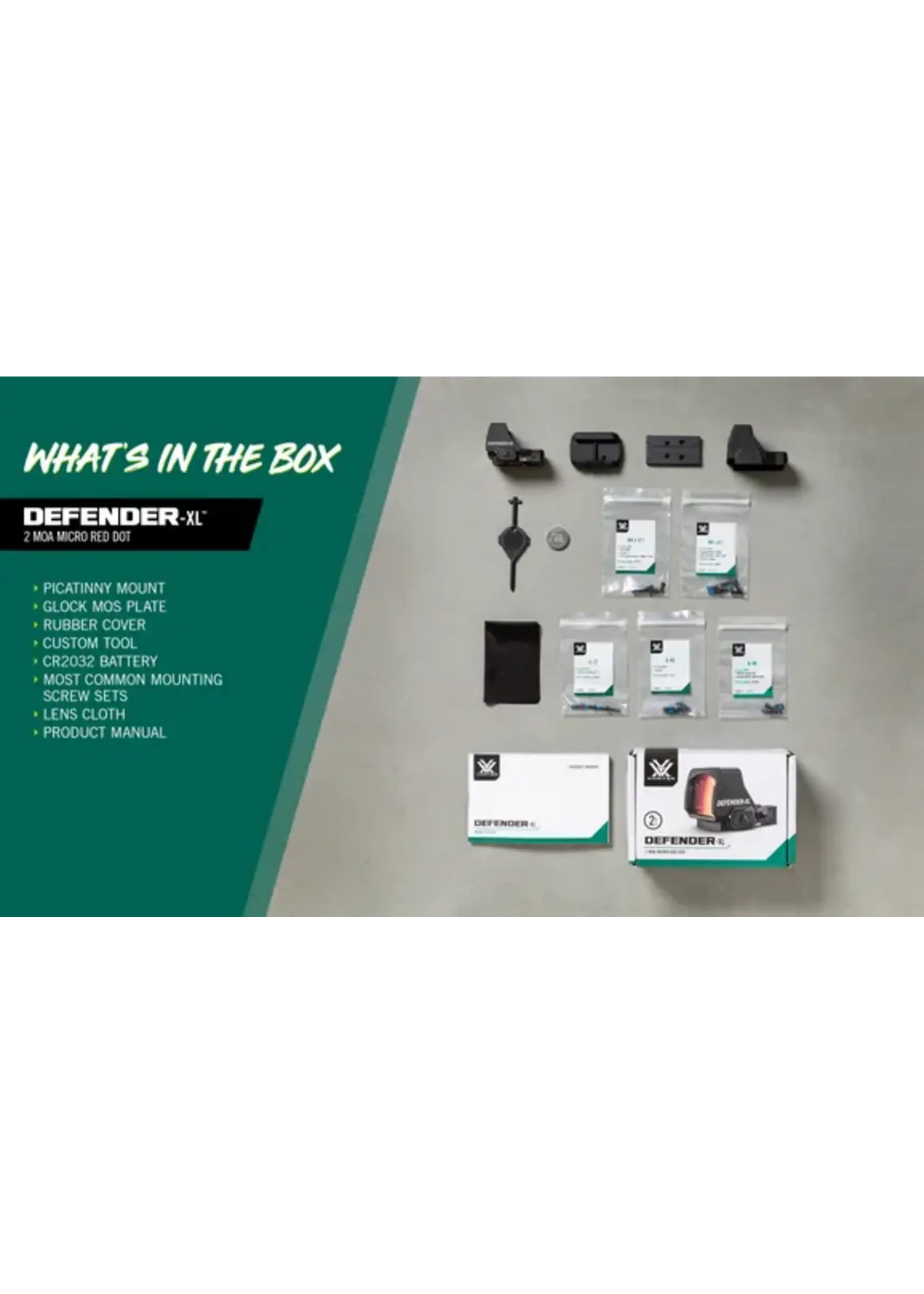 Vortex Vortex Defender-XL (5 MOA) Micro Red Dot