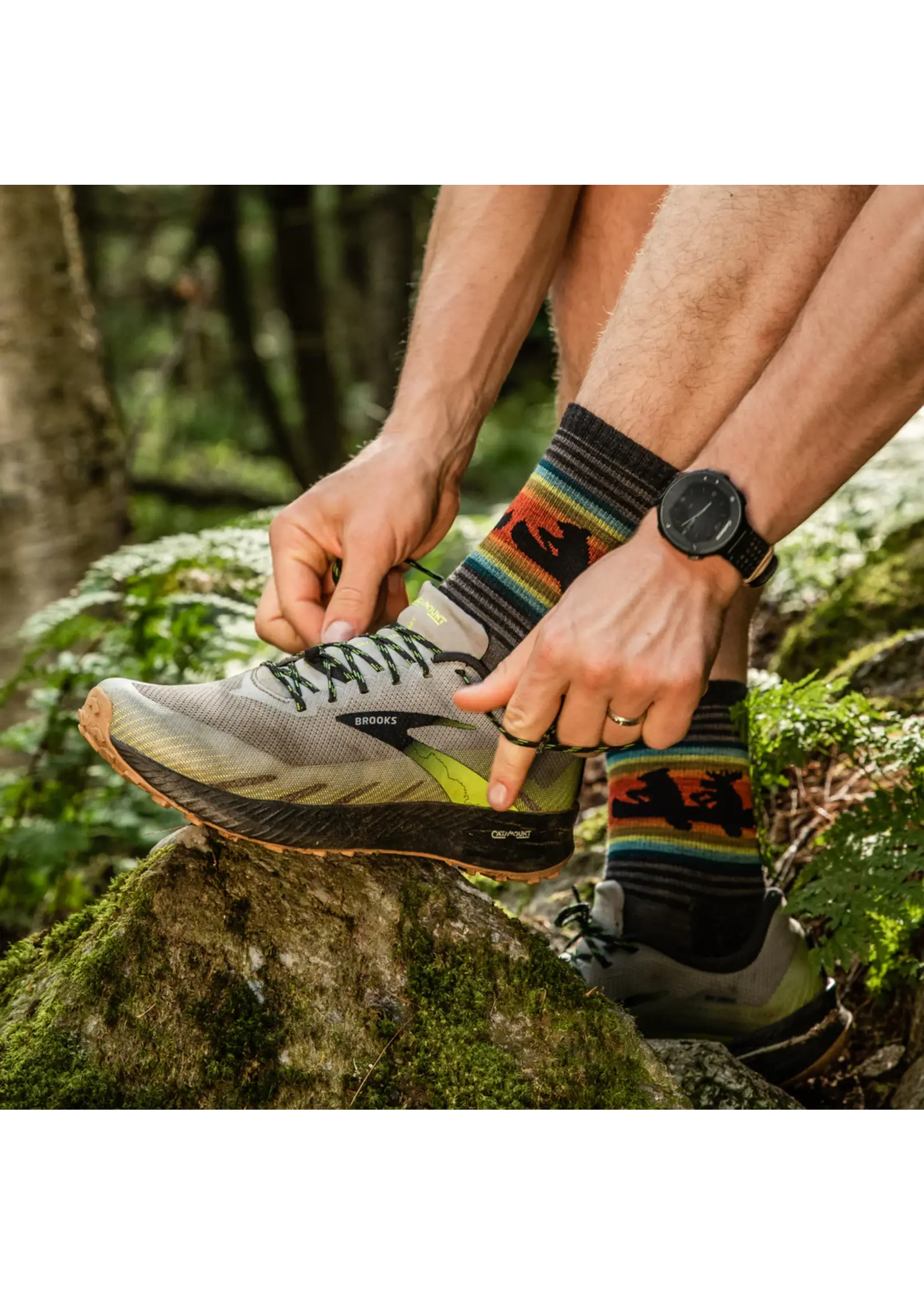 Darn Tough Vermont Darn Tough Men's Willoughby Micro Crew Lightweight With Cushion