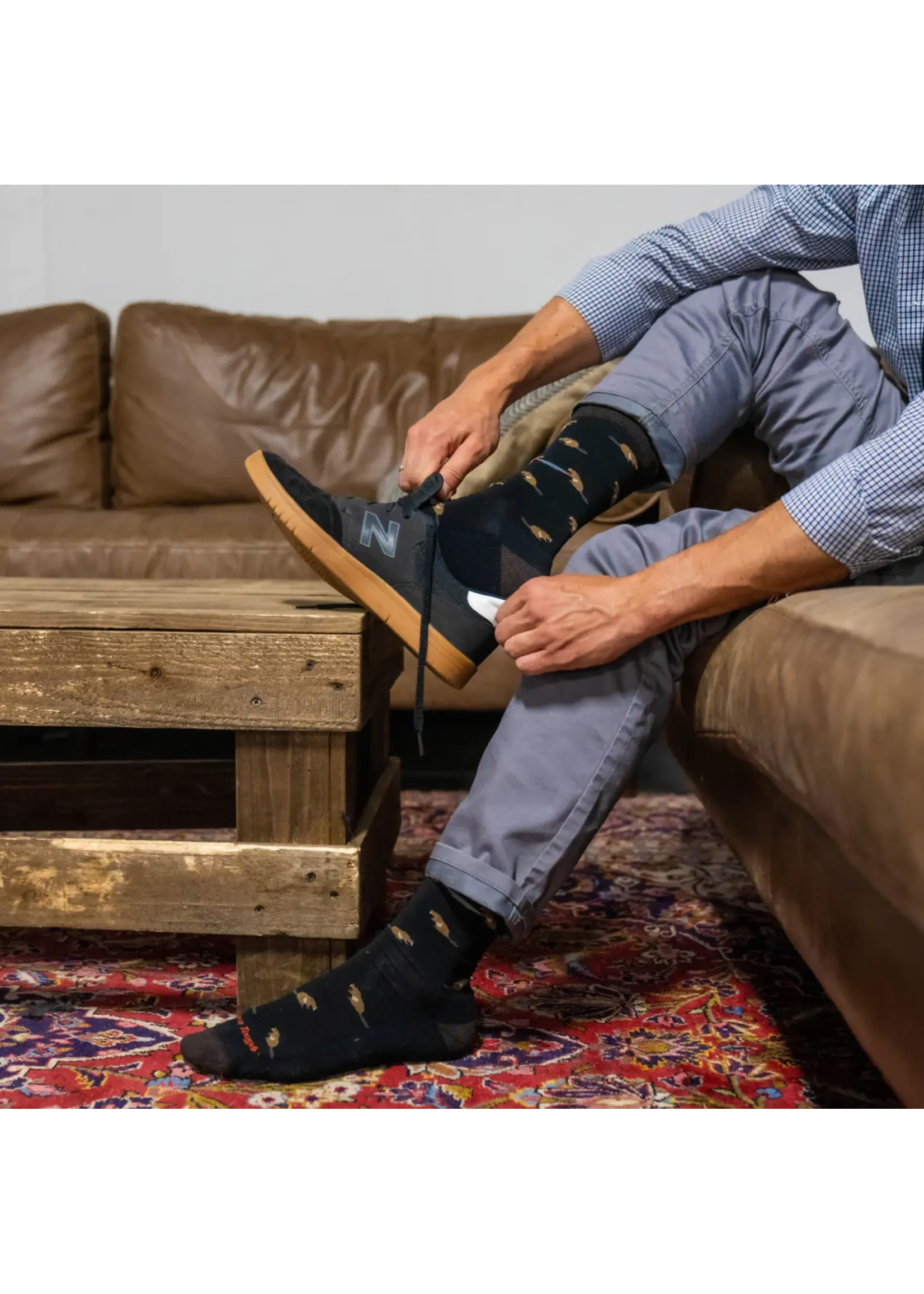 Darn Tough Vermont Darn Tough Men's Sawtooth Crew Lightweight With Cushion