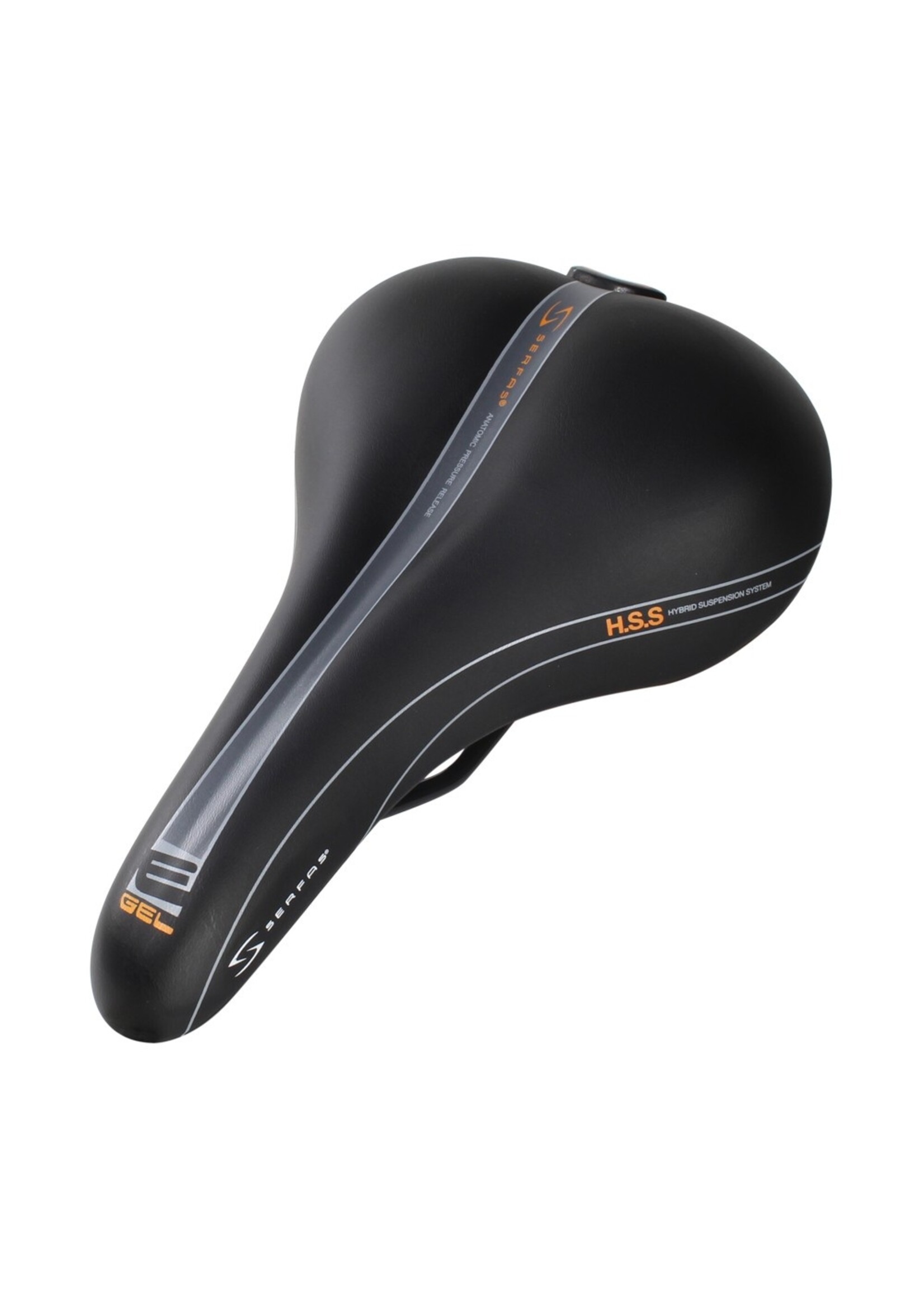 Serfas Men's Reactive Gel Saddle
