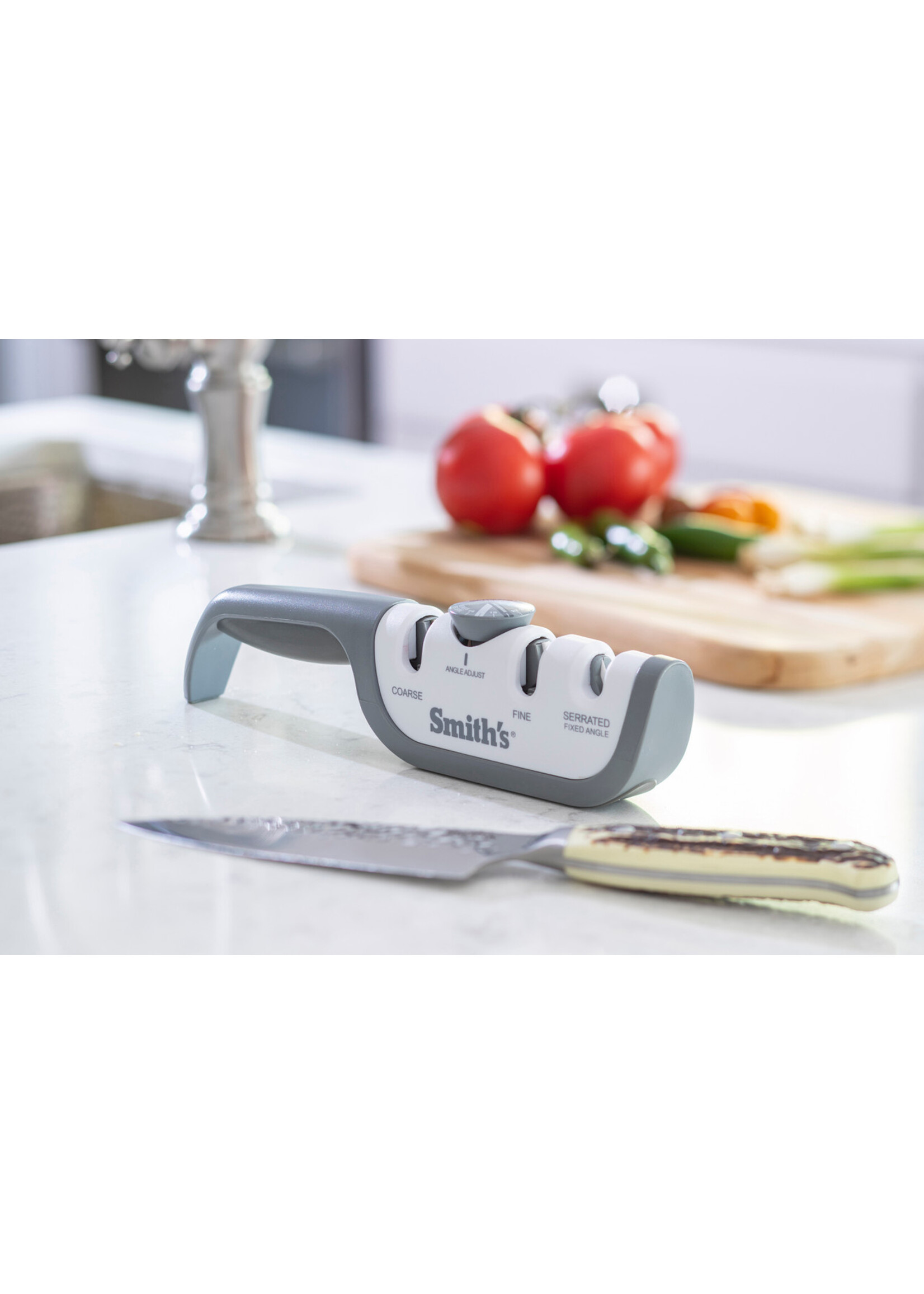 Smith's Smith's Adjustable Angle Pull-Thru Knife Sharpener