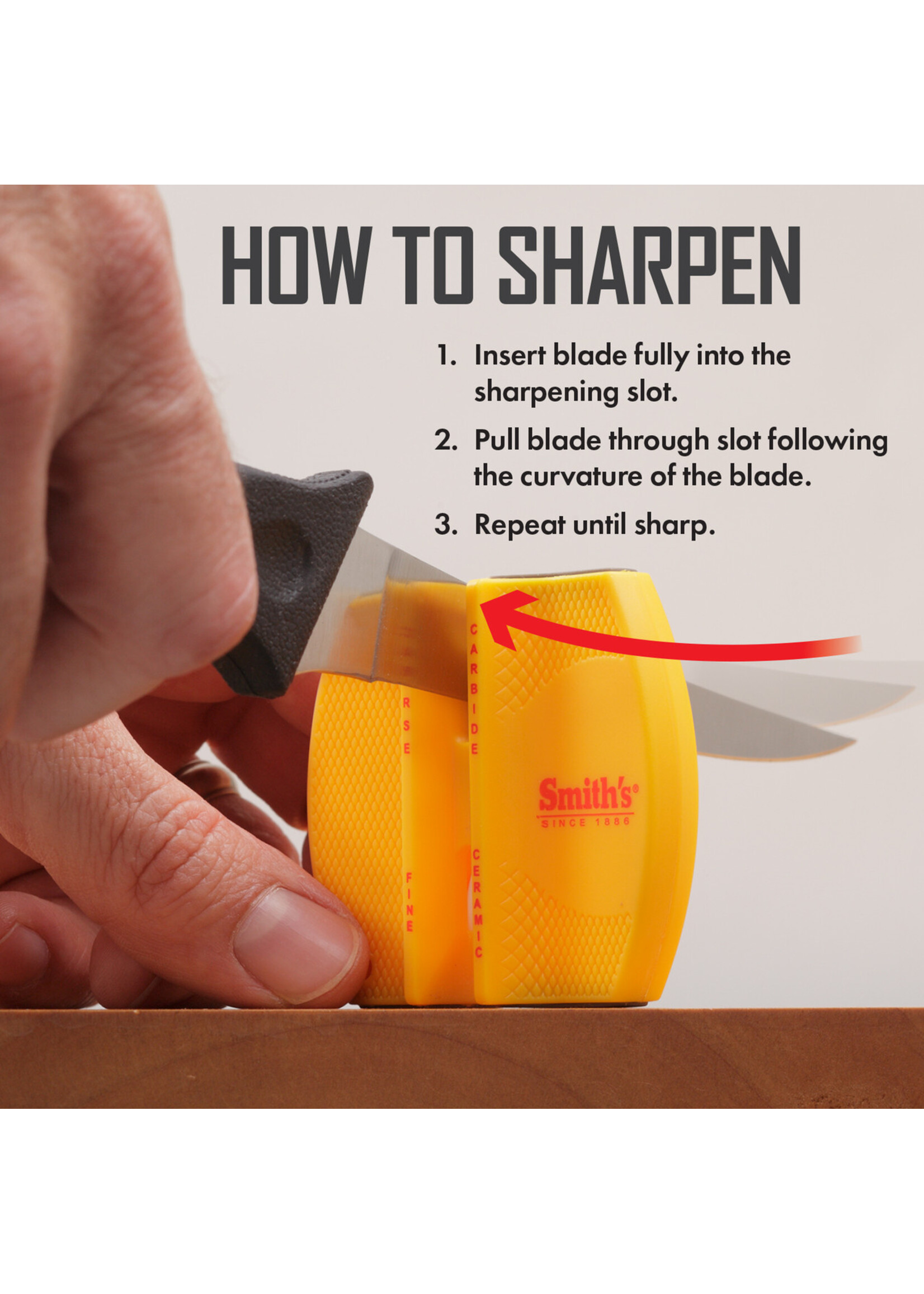 Smith's Smith's 2-Step Adjustable Knife Sharpener