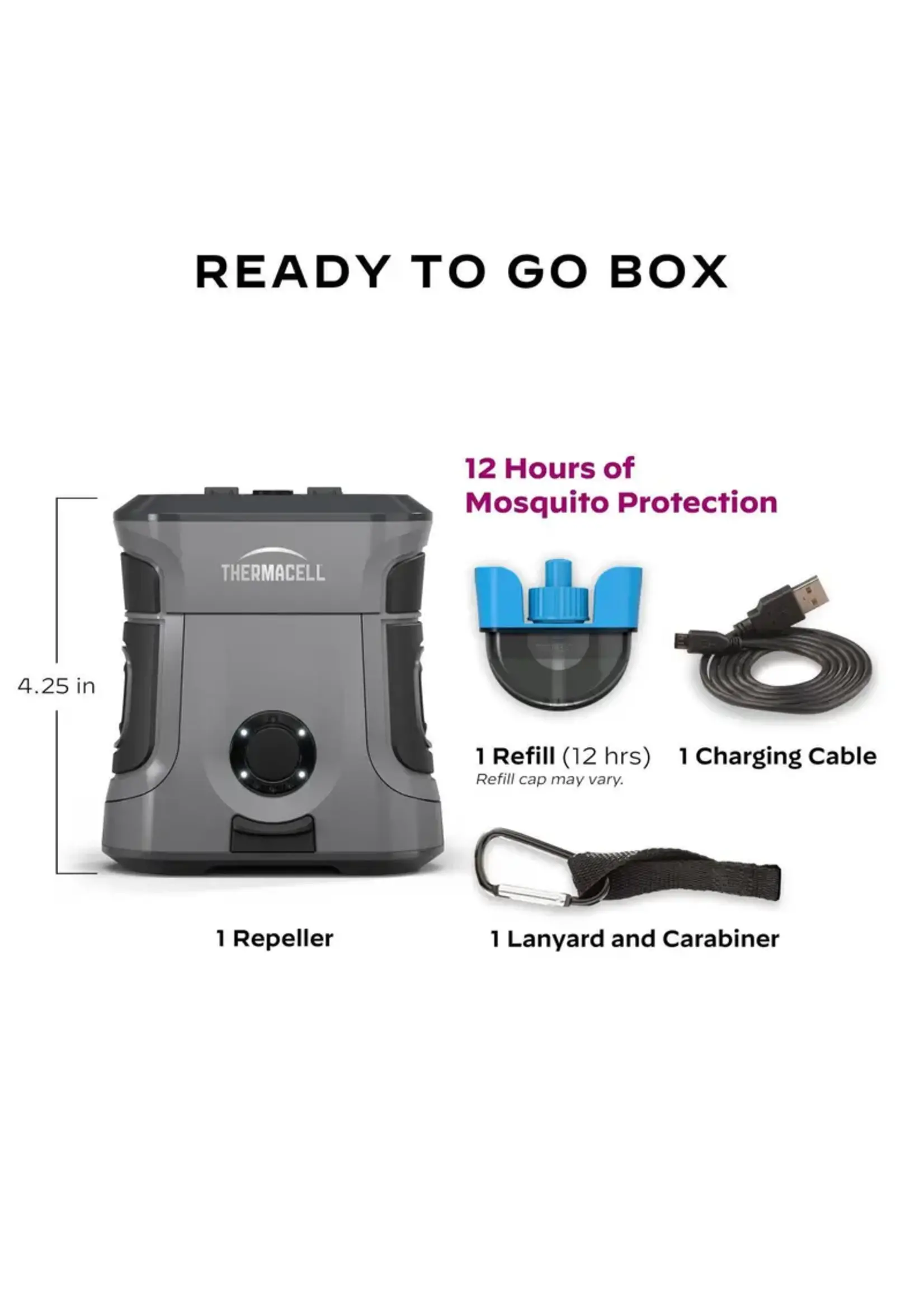 Thermacell EX90 Adventure Rechargable Mosquito Repeller