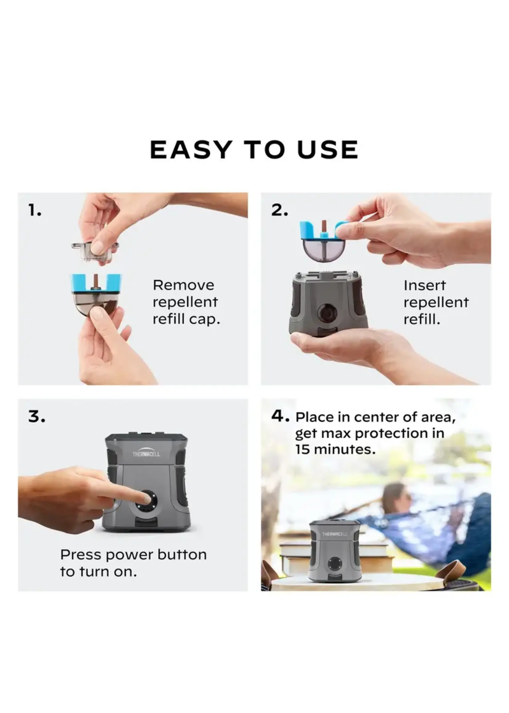 Thermacell EX90 Adventure Rechargable Mosquito Repeller