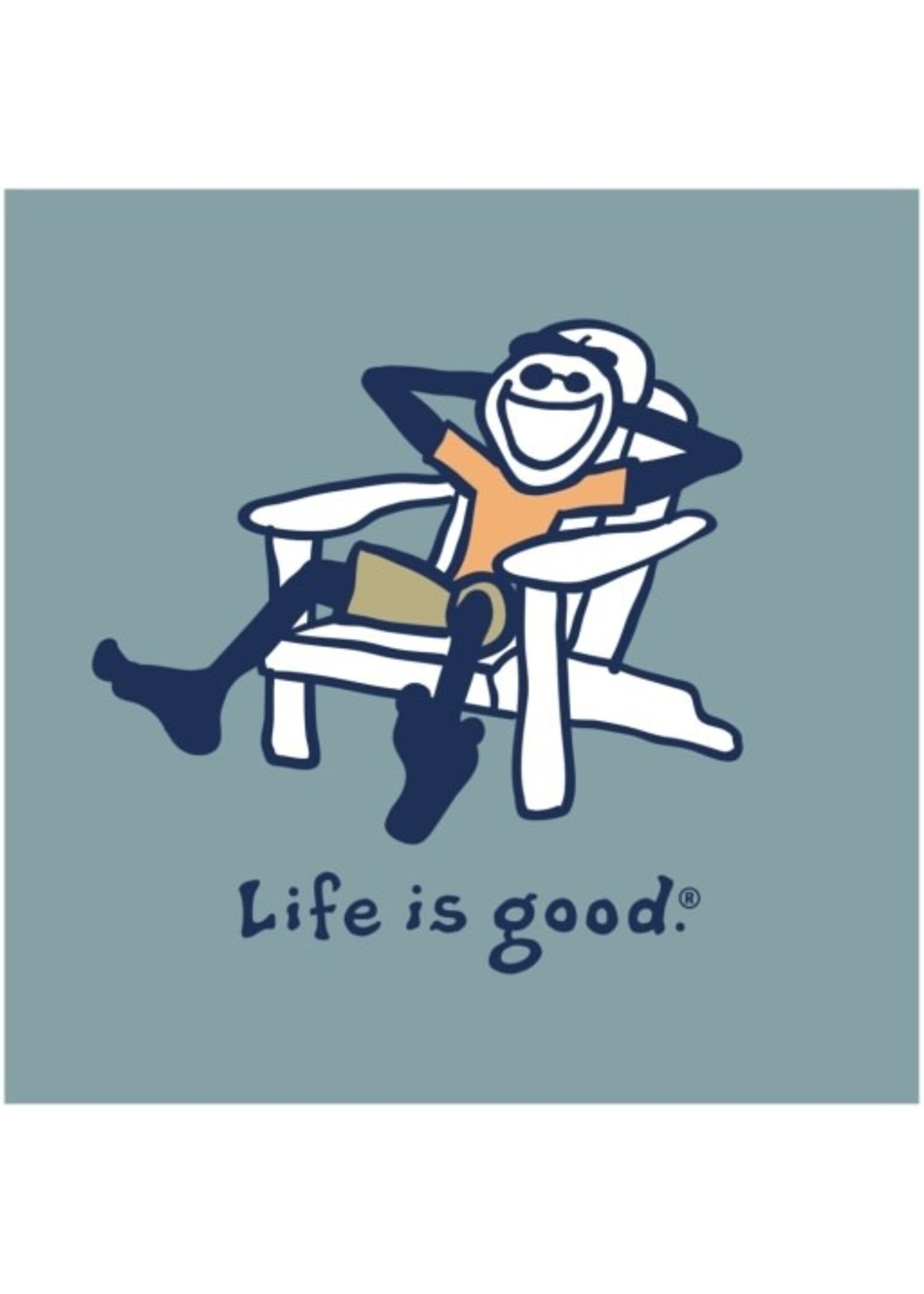 Life is Good Men's Adirondack Jake Short Sleeve Crush