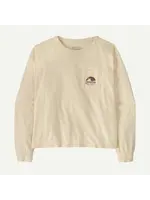 Patagonia Patagonia Women's Long Sleeve Applied Imagination Easy Cut Organic Pocket T-Shirt
