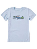 Life Is Good W's Camp More Lakeside Camper Tee