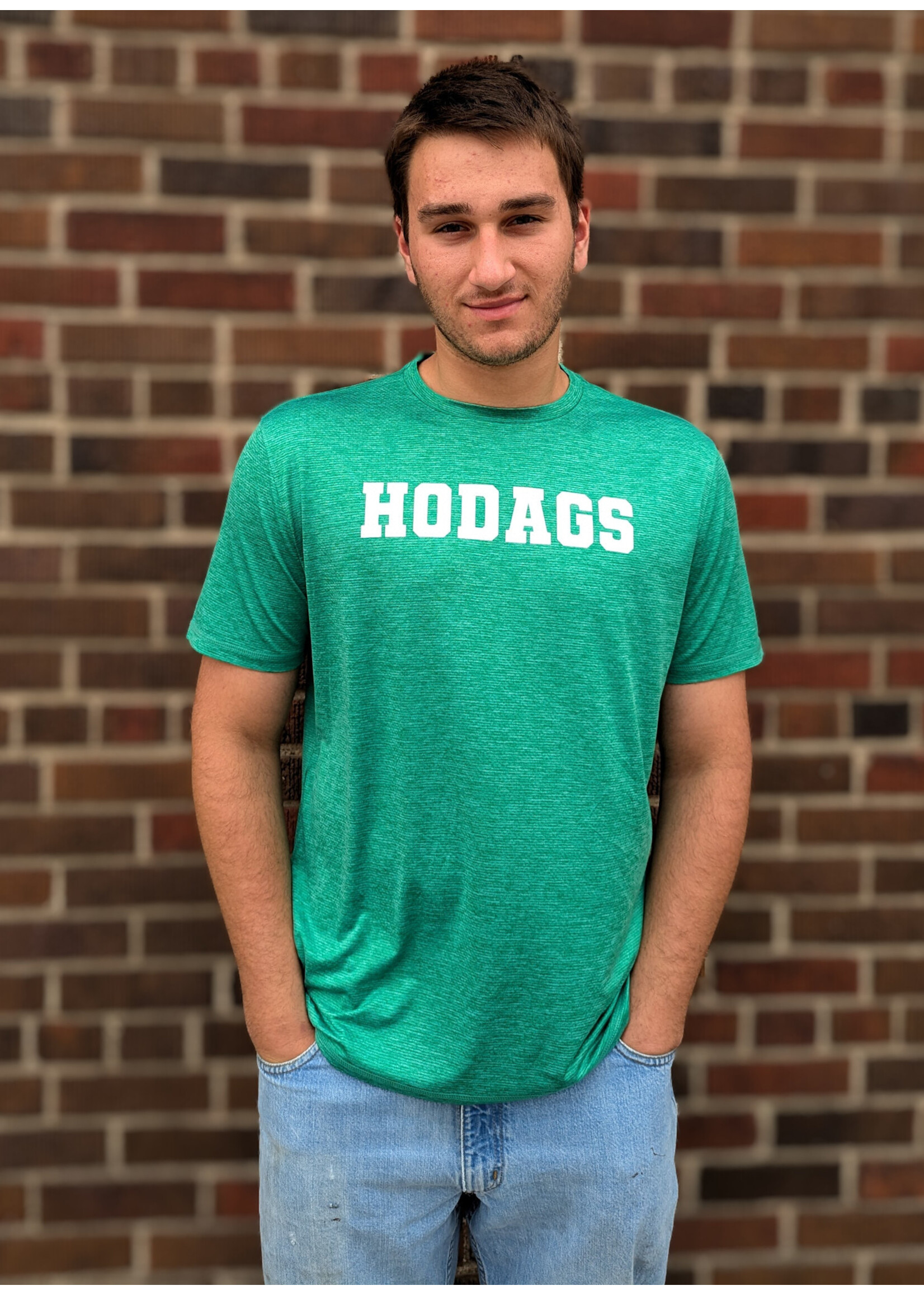 Mel's! Mel's Trading Post Men's Hodags LuxDry Short Sleeve