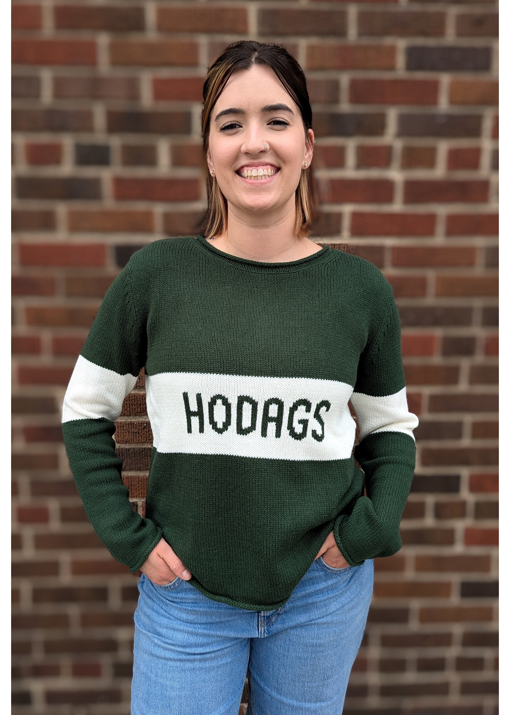 Ellsworth + Ivey Ellsworth + Ivey Women's Mid-Weight HODAGS Block Sweater