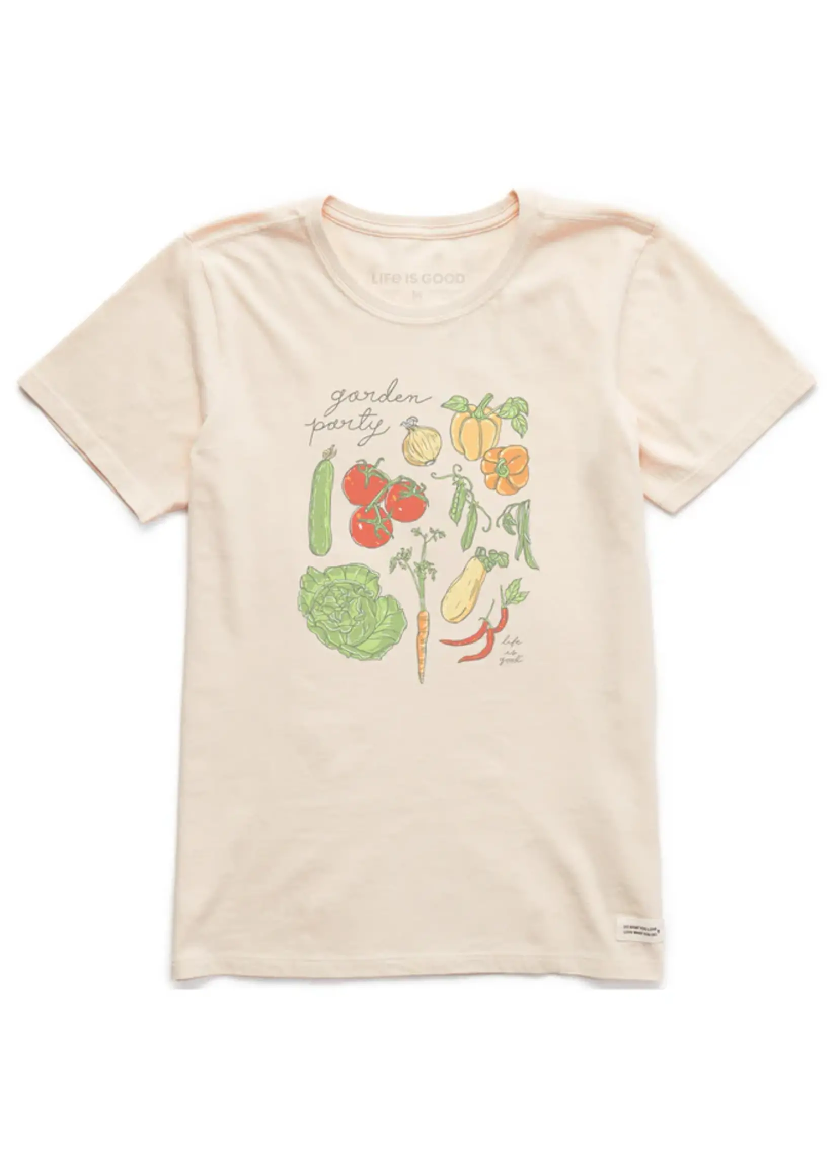 Life Is Good Women's Veggies Garden Party Crusher-Lite