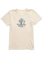 Life Is Good W's Diggin' It Short Sleeve