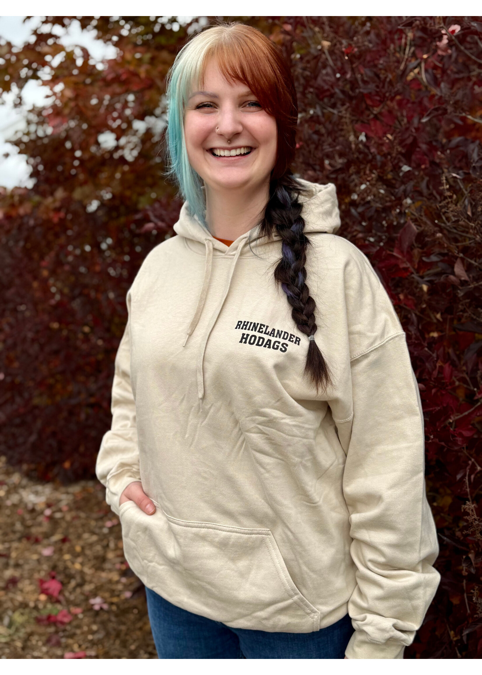 Mel's! Mel's Trading Post Unisex Collegiate Hodag Back Graphic Hoodie