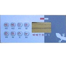 Overlay for TSC-8 Topside Control Pad - Gecko