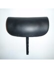 Pillow Adjustable Black Cushion w/ Mounting Post