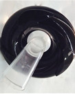 Jet - Pepperleaf  - Neck Jet - 3" - Threaded  (Black/Clear)