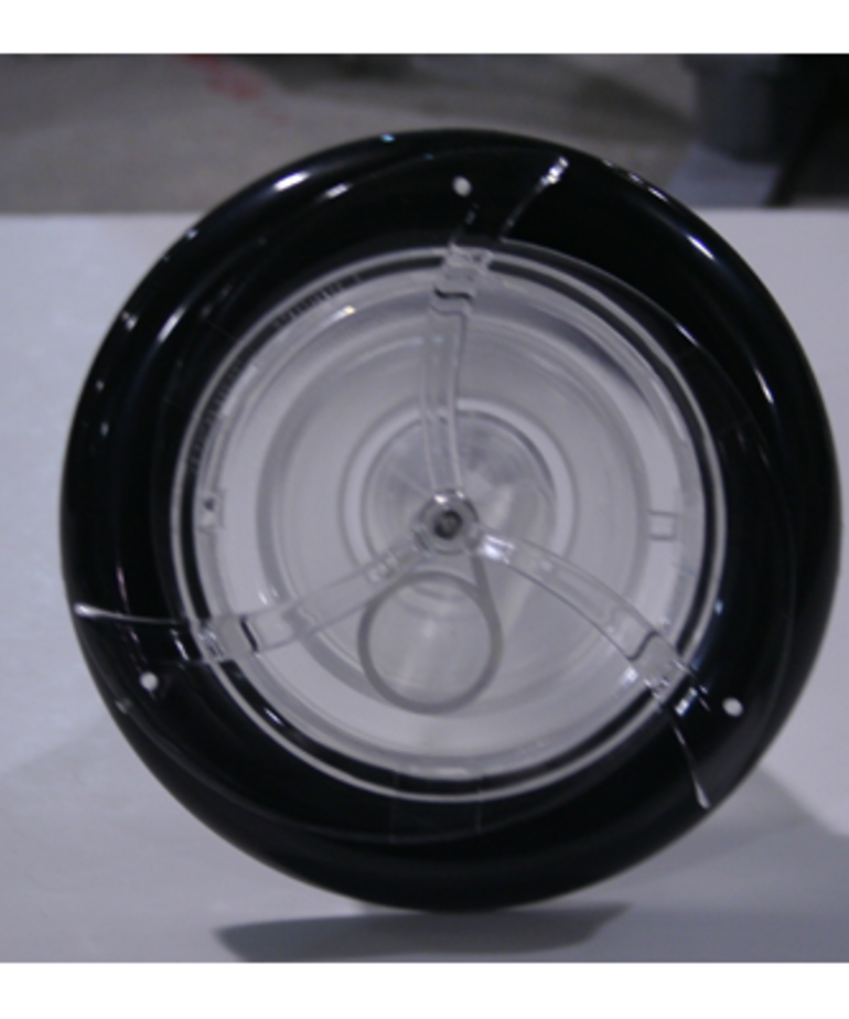 Turbo 5" Single Pulse Black/Clear Screw In