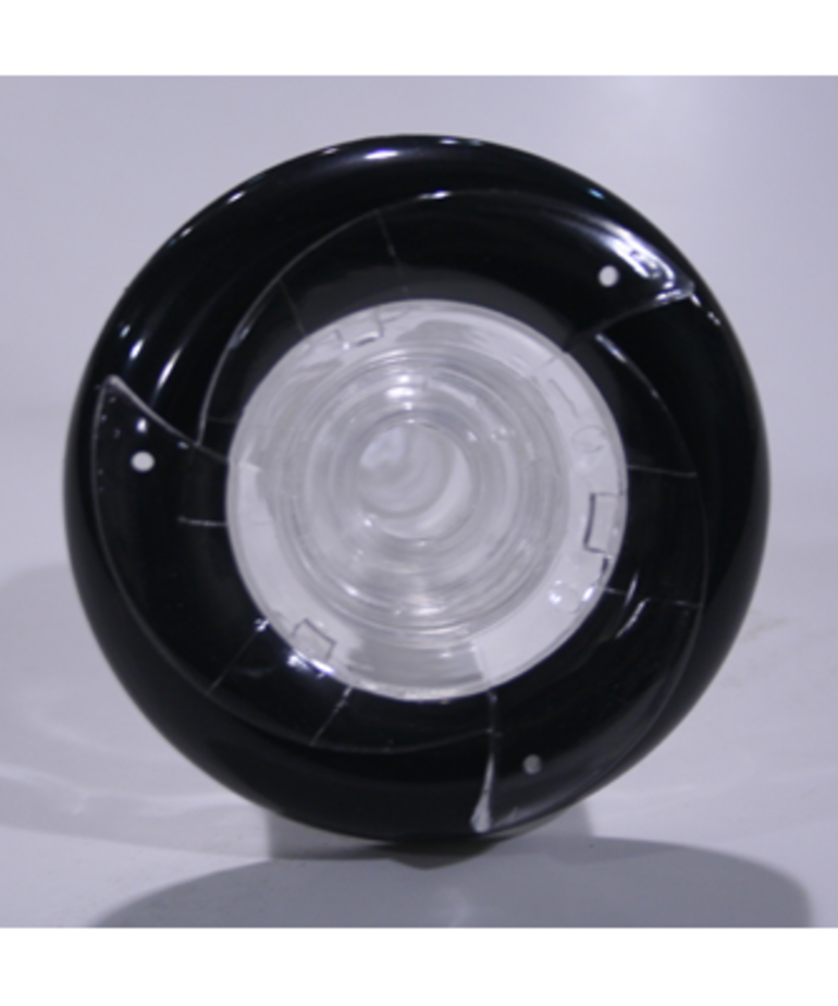 Turbo 3" Directional Black/Clear Screw In