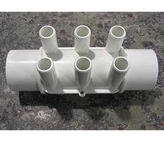 Manifold 6 Port 2"spg x 2"spg x 3/4"barb