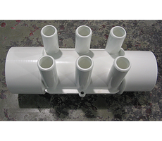 Manifold 6 Port 2"spg x 2"soc x 3/4"barb