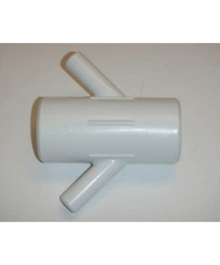 Manifold  2 port Y 2"spg x 2"spg x 3/4"barb for Peak Ozone System™