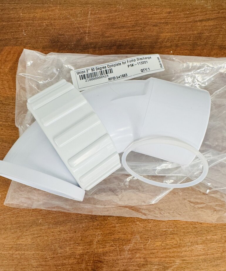 Union 2" 90 Degree Complete for Pump Discharge