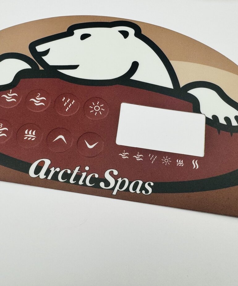 Overlay for TSC-14 Topside Control Pad - Gecko