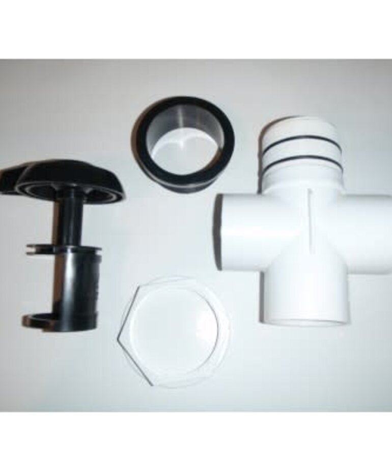 Diverter Valve Complete Black Notched