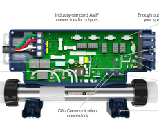 INYE-6 GECKO Spa Pack w/ 4KW Heater NA