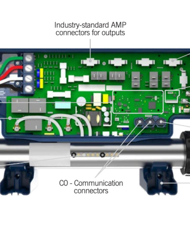 INYE-6 GECKO Spa Pack w/ 4KW Heater NA