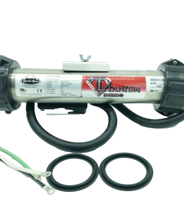 Heater with Cord 5.5kw Straight (Flow Thru)